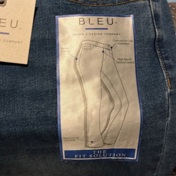 Blue stretch bootcut jeans - Picture 5 of 8